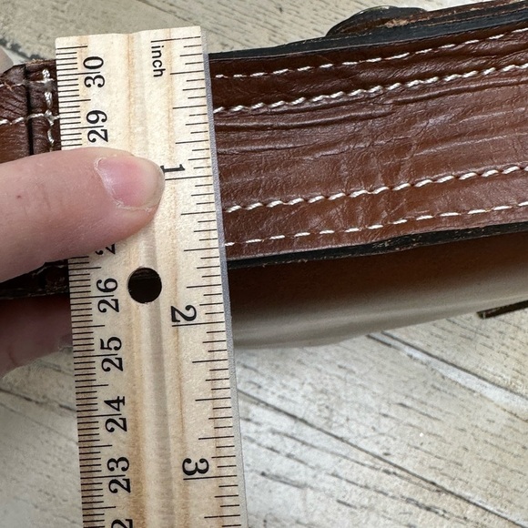 Patricia Nash VENEZIA Pouch Map Print Leather Crossbody Bag – Vintage Style - Picture 9 of 13